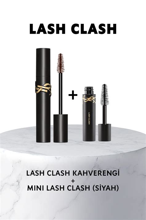 yves saint laurent kahverengi maskara